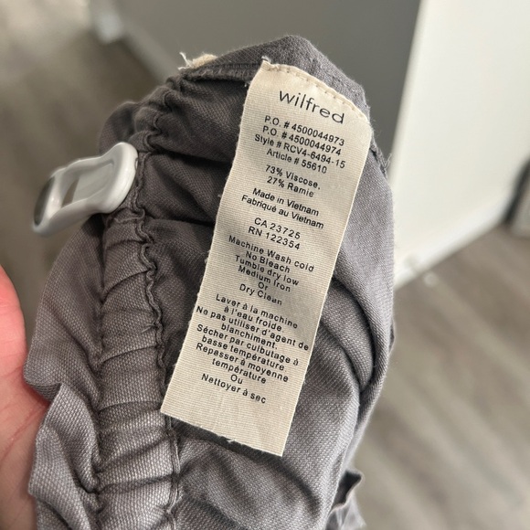 WILFRED Jogger Cargo Pants ~ size XXS - Picture 5 of 6